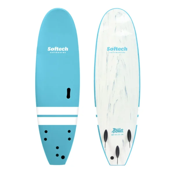 Softech Roller Soft Surfboard in Blue 7’6″ – Betty's Surf Shop